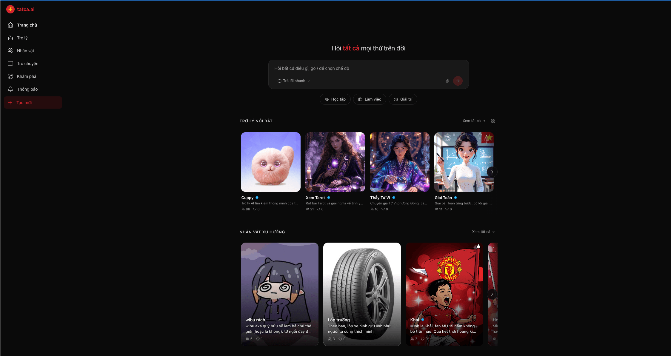 TatCa – Homepage